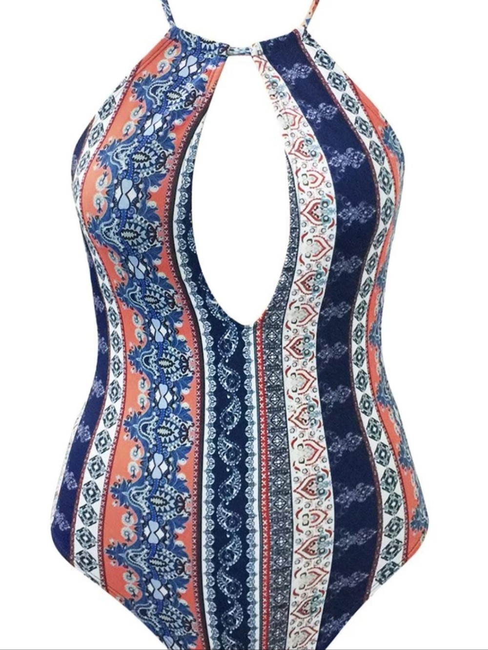 NWT Cupshe Fleet of Time One-piece Swimsuit M - Picture 2 of 10
